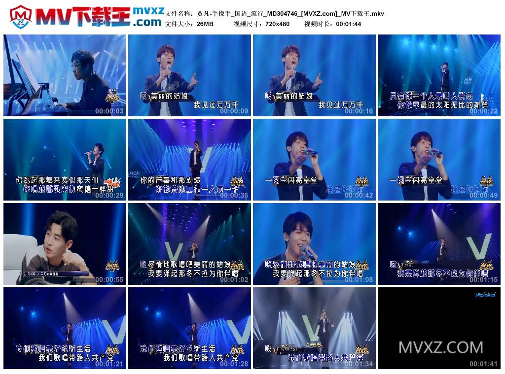 贾凡-手挽手_国语_流行_MD304746